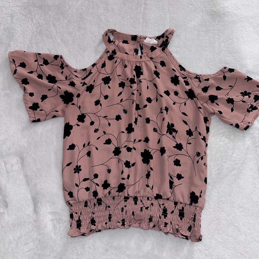 Dusty pink blouse